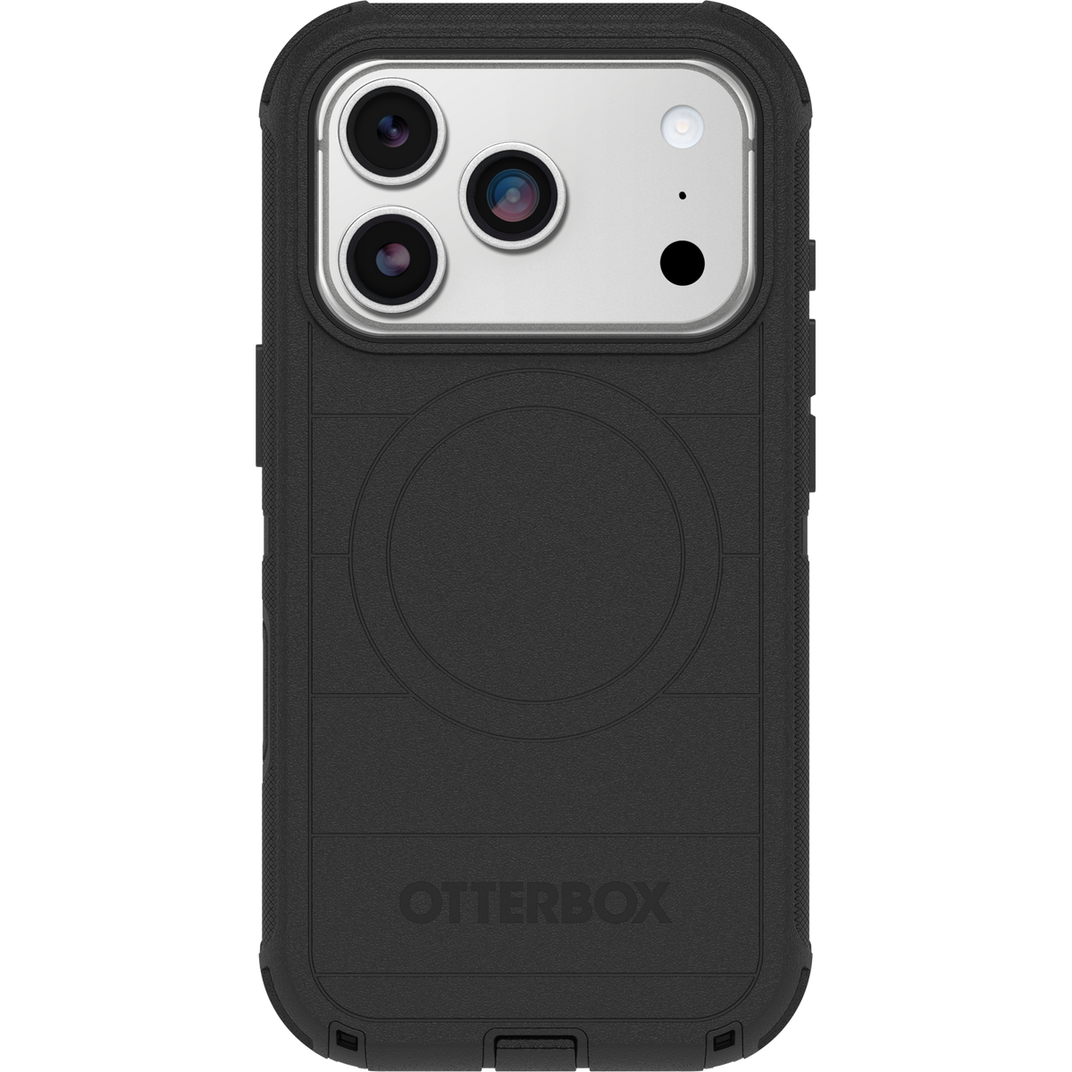 OtterBox Defender Pro — iPhone 17 Pro · Black detail